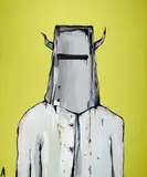 Adam Cullen, Untitled (Ned Kelly)