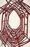 Tony Bevan, Rhomboid Expanding PC0113 2001, 2001, synthetic polymer paint and charcoal on canvas