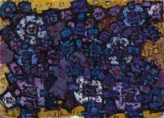 Roger Kemp, Untitled 1982, 1982, synthetic polymer paint on linen