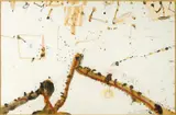 John Olsen, Summer Landscape, Clarendon 1985, 1985, watercolour, gouache and pastel on paper