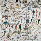 David Larwill, Goin' Down the Beach 1989, 1989, oil on canvas