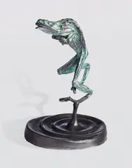 Frog 2005 by John Olsen, 2005, bronze, sold Feb 2020