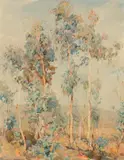 Hans Heysen, Gum Saplings 1916
