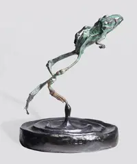 John Olsen, Frog 2004, 2004, bronze