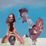 Notes for Oedipus 1975 by Sidney Nolan, 1975, oil on board, sold Feb 2020