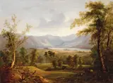 John Glover, View over the Derwent, oil on canvas