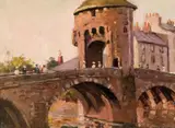 Will Ashton, Fortified Bridge over the River Monnow, Monmouth, Wales