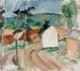 Russell Drysdale, Road to Heidelberg 1937