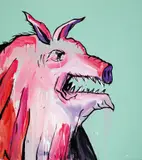 Adam Cullen, Untitled (Feral Pig)
