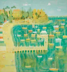 Nick Howson, Shelley 1996, 1996, oil on canvas