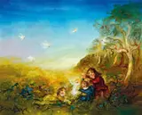 David Boyd, Family Gathering by the Gum Tree