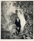 Norman Lindsay, Self Portrait 1930