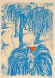 Brett Whiteley, (The Orange) Fruit Dove in Clark Park 1980