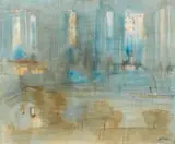 Lloyd Rees, The Skyline from Northwood c1965, c1965, watercolour and pencil on paper