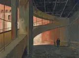 Rick Amor, Under the Carpark 1997, 1997, oil on canvas