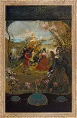 Charles Conder, Scaramouche c1900, c1900, oil on canvas