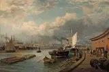 James Clarke Waite, Melbourne 1888, 1888, oil on canvas