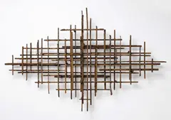 Untitled 1956 by Clement Meadmore, 1956, steel, sold Sep 2019