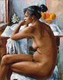 Margaret Olley, Nude 1966