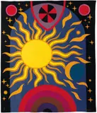 John Coburn, Creation, from the Book of Genesis, the Fourth Day 1970