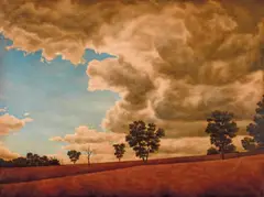 Who You Must Be 2004 by Jason Benjamin, 2004, oil on linen, sold Sep 2019