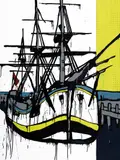 Jasper Knight, Replica Endeavour 2011, 2011, enamel, masonite and perspex on board