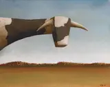 John Kelly, Head 1994, 1994, oil on canvas