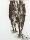 Brett Whiteley, The Atlantian Poplars 1991