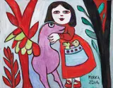 Mirka Mora, Two Birds in My Pocket 2014