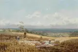 Emma Minnie Boyd, Harkaway Landscape 1879, 1879, watercolour on paper