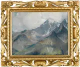 Tom Roberts, Pizzo dei Piani 1913, 1913, oil on board