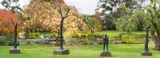 Rick Amor, Figure in a Landscape 2007, 2007, bronze (4)