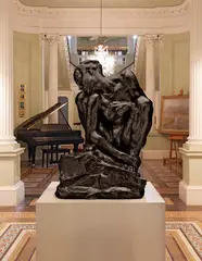 Auguste Rodin, La Femme Accroupie, Grand Modèle avec une Terrasse Plus Haute, bronze