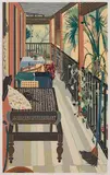 Cressida Campbell, The Verandah 1987