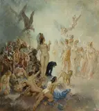 Norman Lindsay, Passing of the Gods 1961