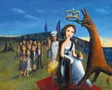 Garry Shead, The Crowning Glory 1998, 1998, oil on linen