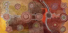Uta Uta Tjangala, Untitled 1975, 1975, synthetic polymer paint on canvas