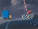 Jeffrey Smart, Level Crossing 1997