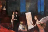 Garry Shead, The Studio 2001, 2001, oil on canvas