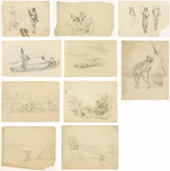 Thomas Balcombe, Sketchbook 1850-57, 1850-57