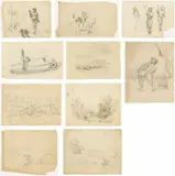Thomas Balcombe, Sketchbook 1850-57, 1850-57