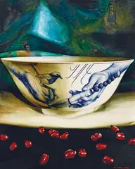 Dean Home, Intimacies 2012, 2012, oil on board