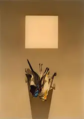 Sam Leach, Untitled 2009, 2009, oil and resin on canvas on board