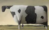 John Kelly, Dobell’s Cow V 1993, 1993, oil on canvas on board
