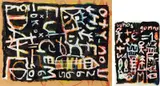 David Larwill, (i) Word Games; (ii) Study for Word Games 1986