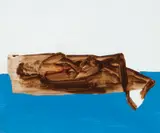 Bather, Hydra 1956 by Sidney Nolan, 1956, ripolin on paper, sold Mar 2019