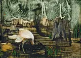 Albert Tucker, Ibis in Swamp 1964
