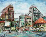 Pro Hart, The South Mine 1992