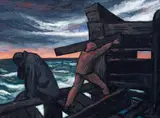 Rick Amor, On the Pier 1984, 1984, oil on canvas