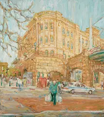 Nicholas Harding, Eddy Avenue Bagman 2002, 2002, oil on canvas